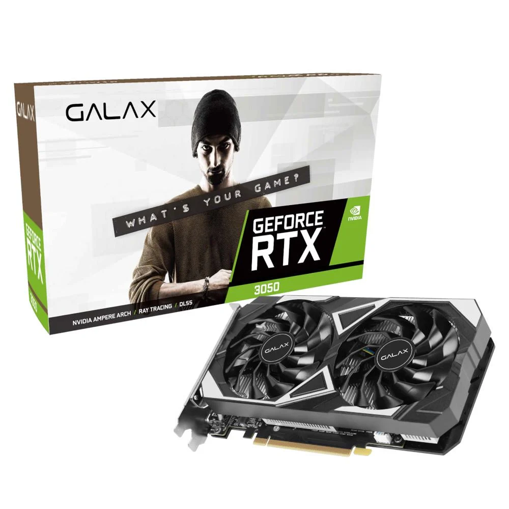 Placa Video Ddr6 6gb Rtx3050 Ex 96bits Galax 35nrldmd9oex - Cod: 4541